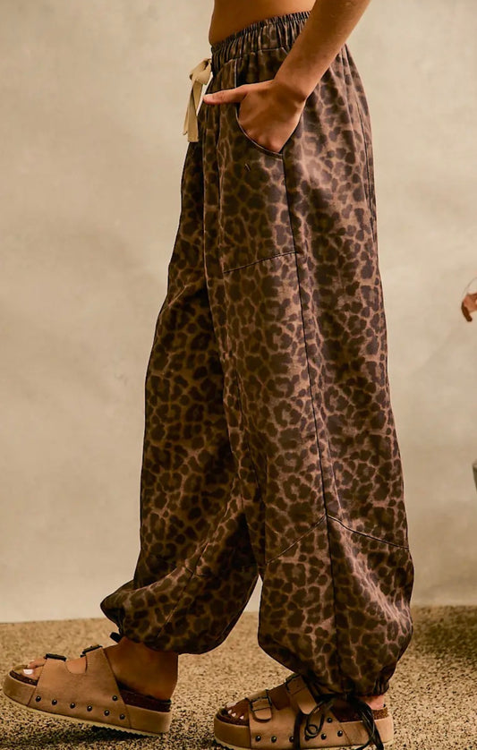 Leopard Balloon Pant