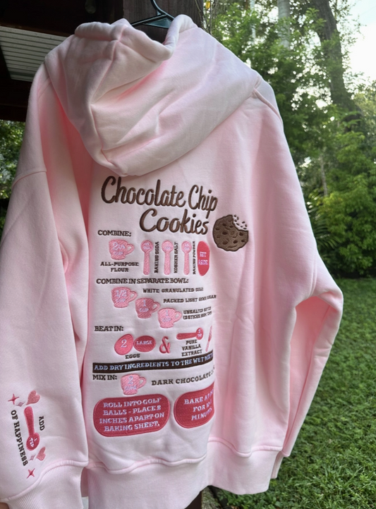 Chocolate Chip Embroidered Hoodie