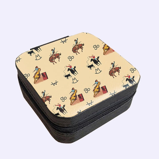 Travel Cowgirl Jewelry Case
