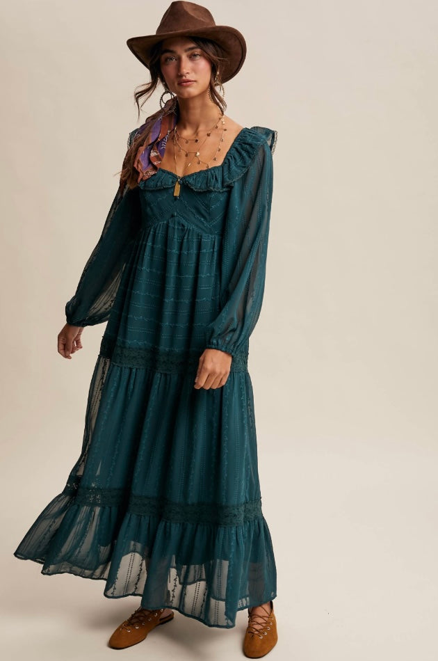 Evergreen Maxi Dress