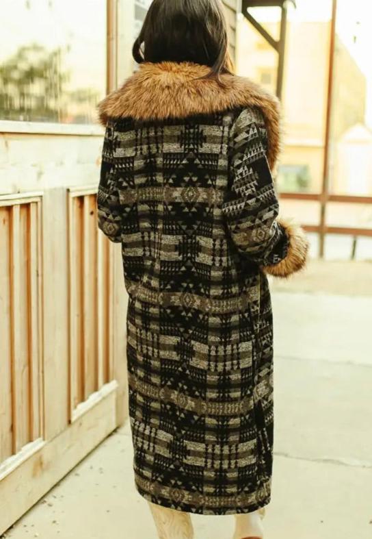 Aztec Full Length Coat