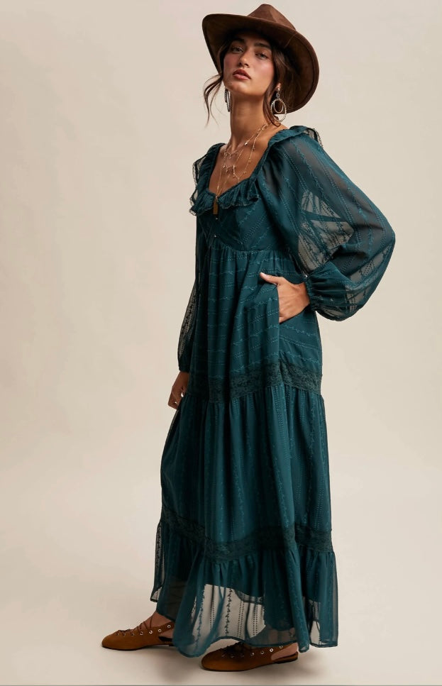 Evergreen Maxi Dress