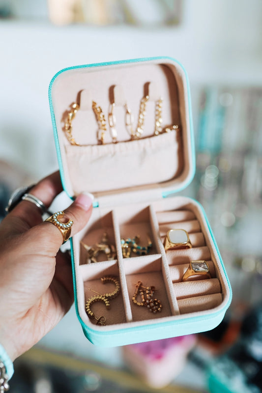 Travel Cowgirl Jewelry Case