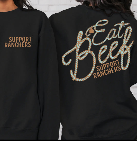 Support Ranchers Crewneck