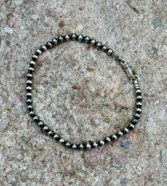 4 mm Navajo Pearl Bracelet