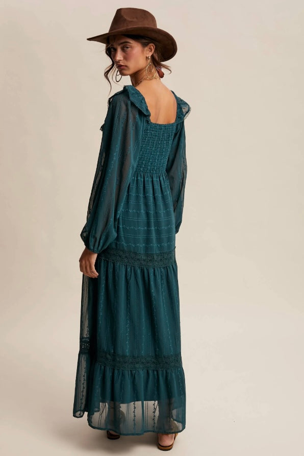 Evergreen Maxi Dress